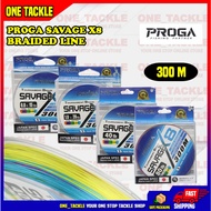 Proga savage 8x braided line tali pancing 300 meter