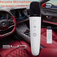 Car Microphone Car Karaoke Receiver Microphone, BYD Dolphin/Seal/ATTO 3/2022-2024