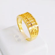 Cop 916 Unisex Gold Coin Abacus Ring