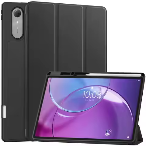 Custer Tablet Leather Case For Lenovo Idea Tab Pro Gen 2 13.0 inch 2026,Ultra-Thin PU-Leather TPU Sh