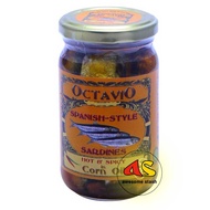 Octavio Spanish Style Sardines In Corn Oil Hot &amp; Spicy 220g / PH