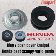 Cover Shield ring bosh Rubber Exhaust Protector honda beat Tojiro genio cb cbr vario 110 125 150 set original Unit Price