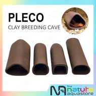 Aquarium Pleco Clay Ceramic Breeding Cave / Hiding Cave / Ceramic Cave