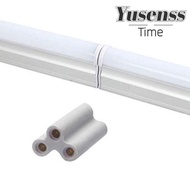 YUSENSS 100/50/30/20/10 Pcs T5 T8 Bracket Light Connector, Splice Double End 3 Hole Hard Joint Conne