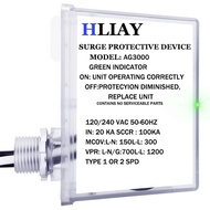 AG3000 HVAC Surge Protector 120/240V, Mini Split Surge Protector dengan Teknologi TPMOV, Penghawa Di