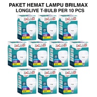 Savings Package 10 pcs BRILMAX Successor T-BULB LED Lights 5W 10W 15W 20W 30W 40W 50W SNI LED Lights