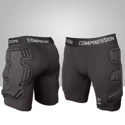 Rugby Football Soccer Goalkeeper Shorts EVA Sponge Protective Training Shorts Equipment Protection P