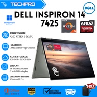 (Display Unit) Dell Inspiron 14 7425 2-in-1 Ryzen 5 5625U 4.30GHz Radeon Graphics 14" FHD Touchscree