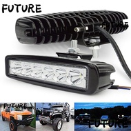 HL-FUTU Car Work Light Bar For Offroad Truck SUV 18W 6 LED Spotlight