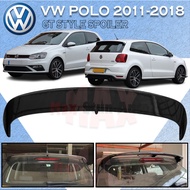 VOLKSWAGEN POLO 2011-2018 GT STYLE REAR ROOF SPOILER VW POLO GT SPOILER POLO HATCHBACK BODYKIT POLO 