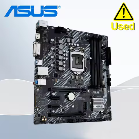 ASUS motherboard PRIME B460M-A R2.0 LGA1200 supports AURA SYNC RGB headers, dual M.2, DDR4 2933MHz