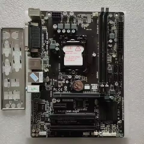 used for Gigabyte GA-H110M-S2PH LGA1151 Intel H110 mATX Motherboard DDR4 HDMI 6/7th Gen CPU