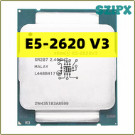 SZIPX Xeon E5 2620 V3 E5-2620 V3 procesador SR207 2,4 Ghz 6 Core 85W Socket LGA 2011-3 CPU E5 2620V3 Free Shipping XOIQP