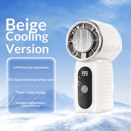 Mini Ice Compress 199-speed Handheld Pocket Fan Mini Penyejuk Ais 199-Kelajuan Kipas Poket Genggam