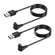 [2 Pack] Upgraded Charger Compatible for Garmin Watch 3.3FT USB Charging Cable for Garmin Instinct F