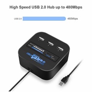 7in1 USB HUB Adapter (Total 7 USB Port Combo Card Reader+Charging) Easy to Travel OTG Adapter