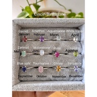 Favorite Silver Ring Birthstone Birthday