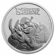 KOIN SILVER 1 OZ - 2021 Niue Shrek 20th Anniversary .999