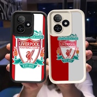 O-74 fc-liverpool football fc Casing for Realme C53 C61 C51 Note 50 60 Black and White