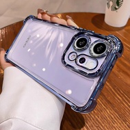 Reno14 Pro trường hợp áo giáp chống sốc sang trọng TPU bìa cho Oppo RENO 14 Pro 14F 14pro reno14 ren