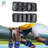 Dovewill 2 Pieces Ankle Weights Wrist Weights Leg Weights Arm Weights Neoprene Iron Sand Adjustable 