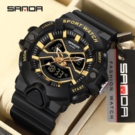 SANDA G Style Men Digital Watch Shock Military Sports Watches Waterproof Electronic Wristwatch Mens Clock Relogio Masculino 3150