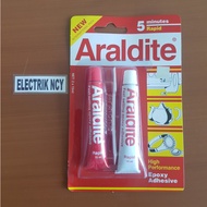 Red Araldite 5 Minutes Rapid - Epoxy Iron Glue