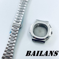 VK63 40mm Watch Case Modified Quartz PP Watch Case Nautilus Replace Accessories for VK63 VK64 VK61 M
