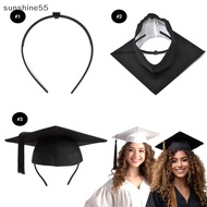INE  Graduation Cap  Adjustable Graduation Hat Holder Bachelor's Hat Fixed Hair Hoop Cap Accessories n
