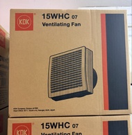 KDK 15WHC 07 防風雨型窗口式抽氣扇  扇葉尺寸 : 6吋 / 15厘米