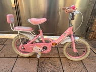 二手現貨 14寸 粉紅色Forever摺疊小童單車(元朗Yuen long)