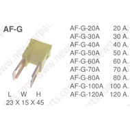 AF-G NEW STAR MAIN FUSE (30A,40A,60A,70A)(6-32V DC) FOR USE ON: UNIVERSAL VEHICLE