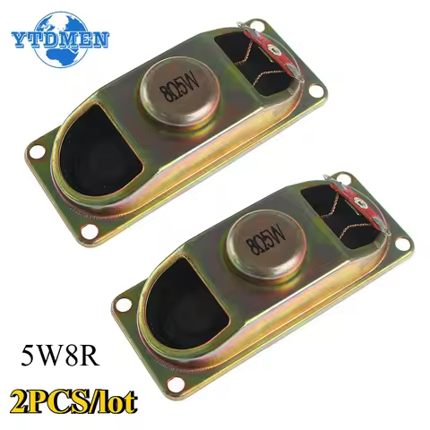 2PCS Speaker 5W 8R Loudspeaker LCD Monitor/TV 3070 Loud Speakers 8 Ohm 5 Watt 30*70MM Thickness 17MM