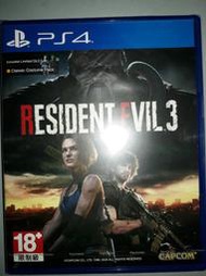 遊戲3件免運 PS4 PS5 惡靈古堡3 重製版 中文版 外盒極新封膜在(可下載多人模式 PS4 惡靈古堡 反抗)