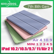 GOOJODOQ iPad Mini 6 2021 Case Cover For iPad Air 4 Case for iPad 7th 8th 9th Generation 10.2 iPad 2 3 4 Air 3 10.5 Mini 1 2 3 4 5 Case