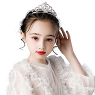 {READY STOCK}Girls Rhinestone Princess Crown Headband Hair Sticks Princess Hairband Princess Wedding