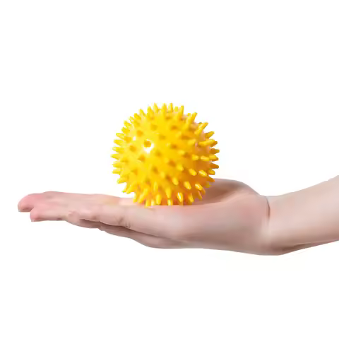 Durable PVC Spiked Massage Ball Trigger Point Sports Fitness Hands And Feet Plantar Pain Relief Fasc