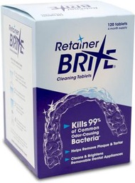 美國 Retainer Brite 牙套清潔錠 盒裝 96錠