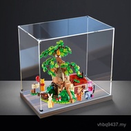 Acrylic Winnie the Pooh Transparent Box Display Anti-dust Cover 21326 Series High Suitable Building 