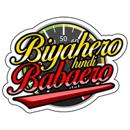 Biyahero Hindi Babaero 3.5 Inches - Waterproof Sticker