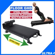 Floor GHD Glute Ham Developer Curl Lower Back Hip Extension Sit Up Strength Training Hamstring Roman