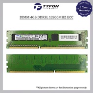 Mix Branded 4GB PC3L-12800E 1RX8 DDR3 1600MHz ECC Registered Server RAM - Low Voltage (Refurbished)