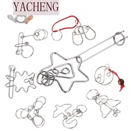 YACHENG 3D Metal Puzzle Fun Unlock Toy Diy Personalized Gift 3d Puzzle Wire Brainteasers Games Child
