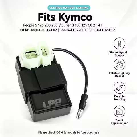 Control Assy Unit Lighting For Kymco People S 125 200 250i Super 8 150 125 50 4T 2T OEM:3860A-LCD3-E