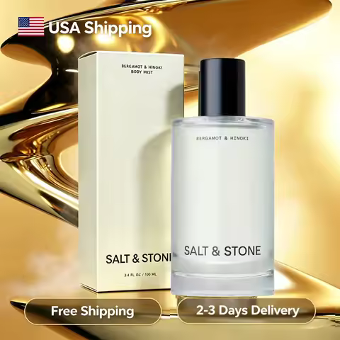 Salt & Stone Bergamot & Hinoki Body Mist Unisex Hair & Body Spray Hydrating Skincare Infused Fragran