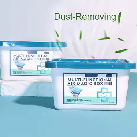 1/2/3pcs Air Purifier Dust Removal Magic Box,Dust-Removing Tools for Home,Multi-Functional Air Fresh