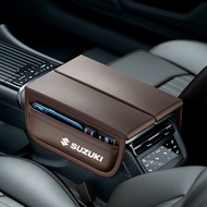 Car Armrest Pads, Heightened Car Armrest Box Waterproof Leather Car Center Armrest Cover, Car Access