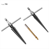 Hand Reamer Tool, Tapered Reamer Set, 3-13mm(1/8In-1/2In) & 5-16mm((In-5/8In) Bridge Pin Hole Handle