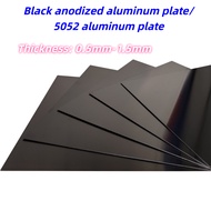Black anodized aluminum plate (5052 aluminum alloy) Alias: Matte Black Aluminum-Magnesium Alloy Plat
