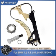Engine Parts Timing chain kit Fit 1.6 1.8 2.0 L L4 GAS DOHC For BMW E81 E87 E88 E82 E46 E90 E93 E92 
